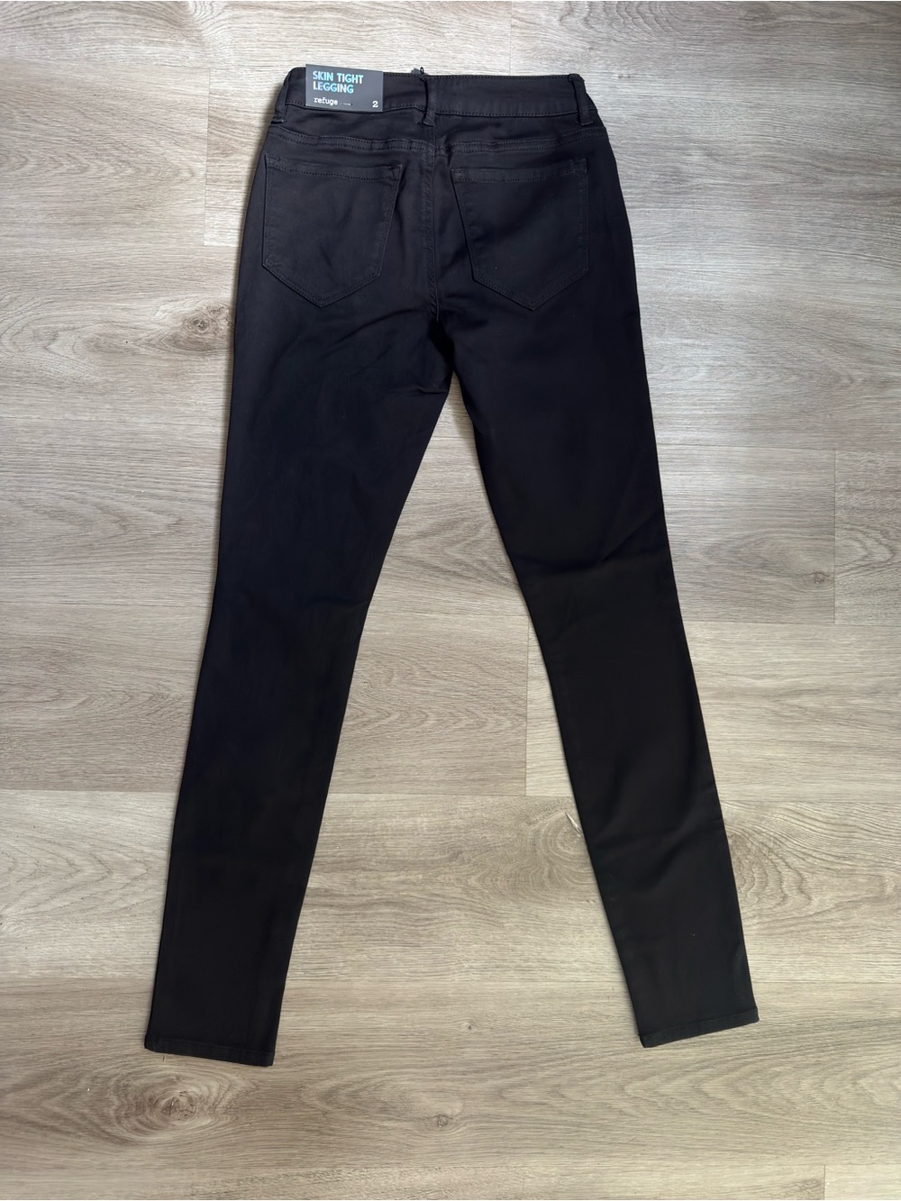 Refuge Skin Tight Legging Black Skinny Pants Jeans Size 2 NWT - Picture 7 of 7
